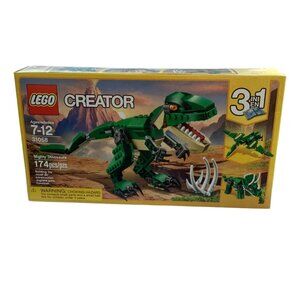 Lego Creator 3-In-1 Mighty Dinosaurs Set 31058 174 Pieces Ages 7-12 New